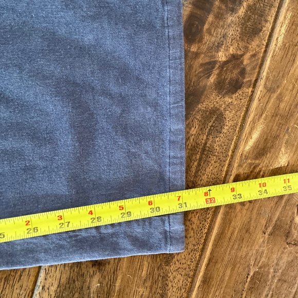 BP Corduroy Bootcut Pants Women 26 Mid Rise Violet Blue Front Pocket Stretch - Picture 6 of 9